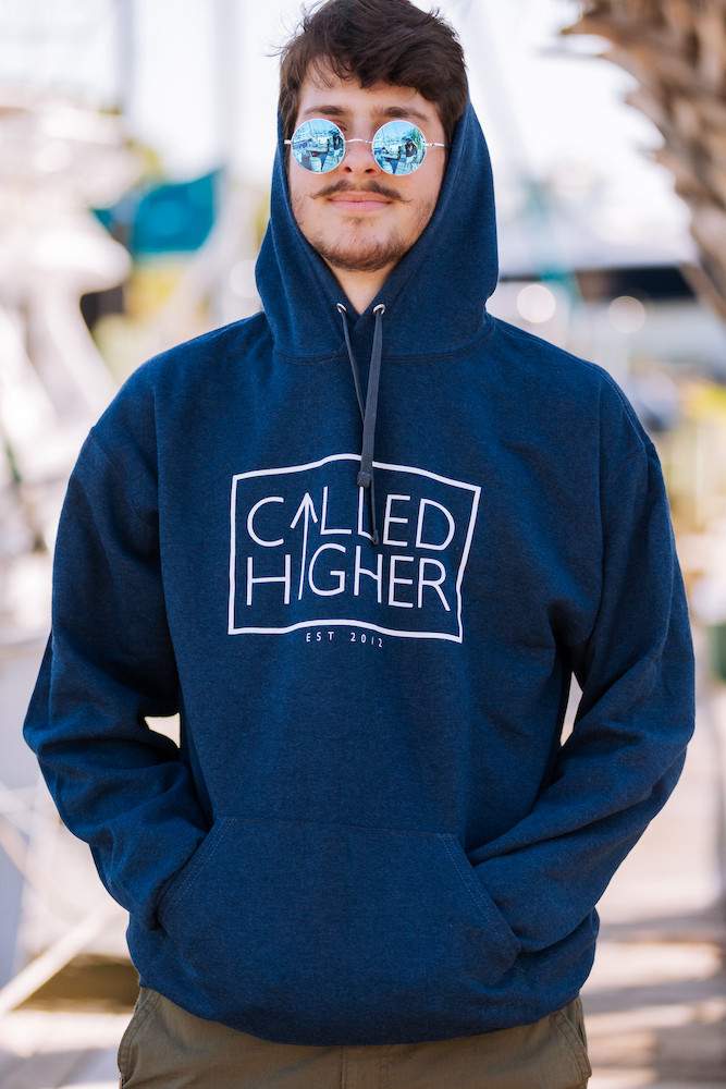 sailors blue hoodie lifestyle